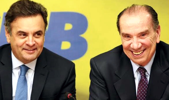 Aecio e Aloisio Nunes